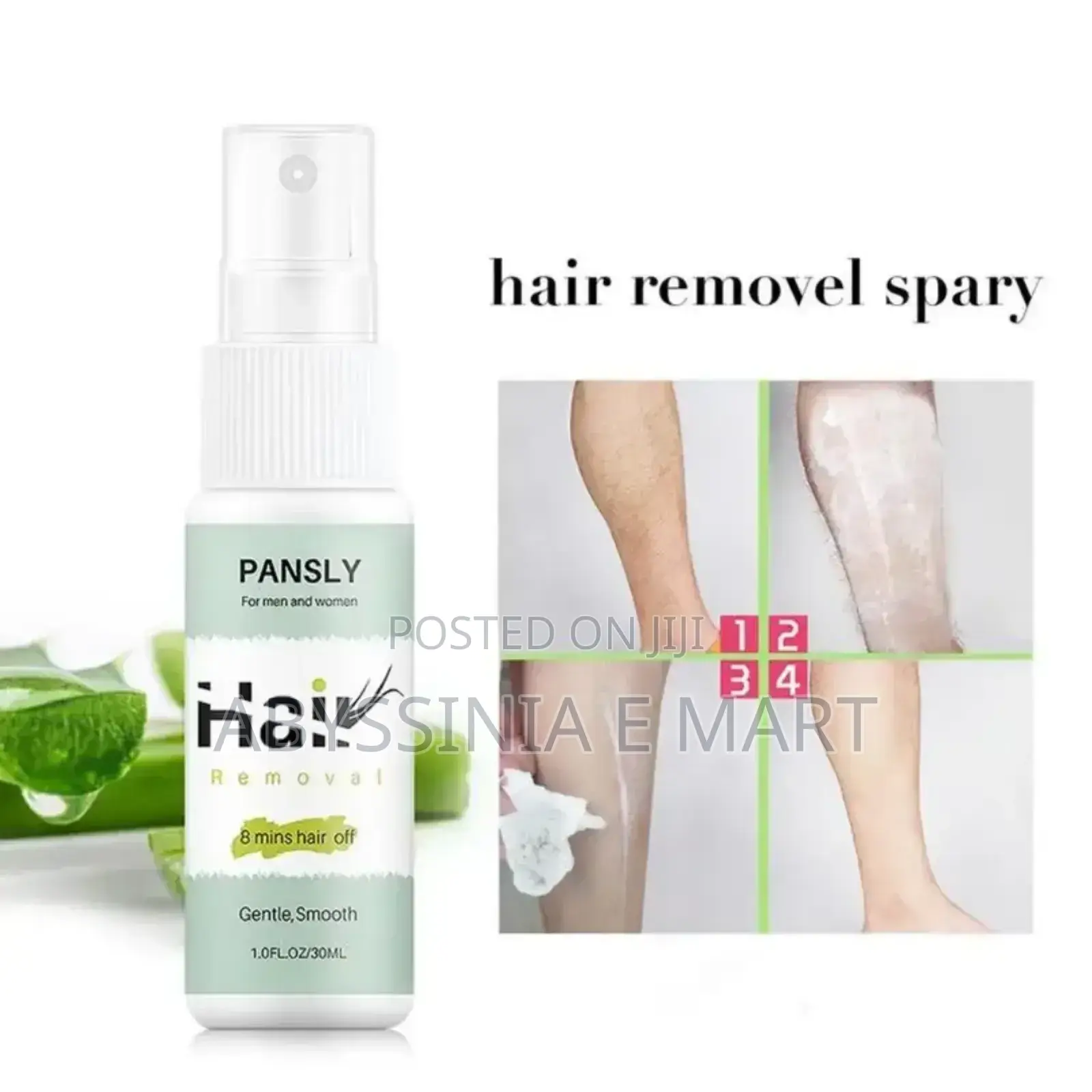 ለአንዴና ለመጨረሻ ጊዜ የሚያጠፋ Pansly Hair Remover