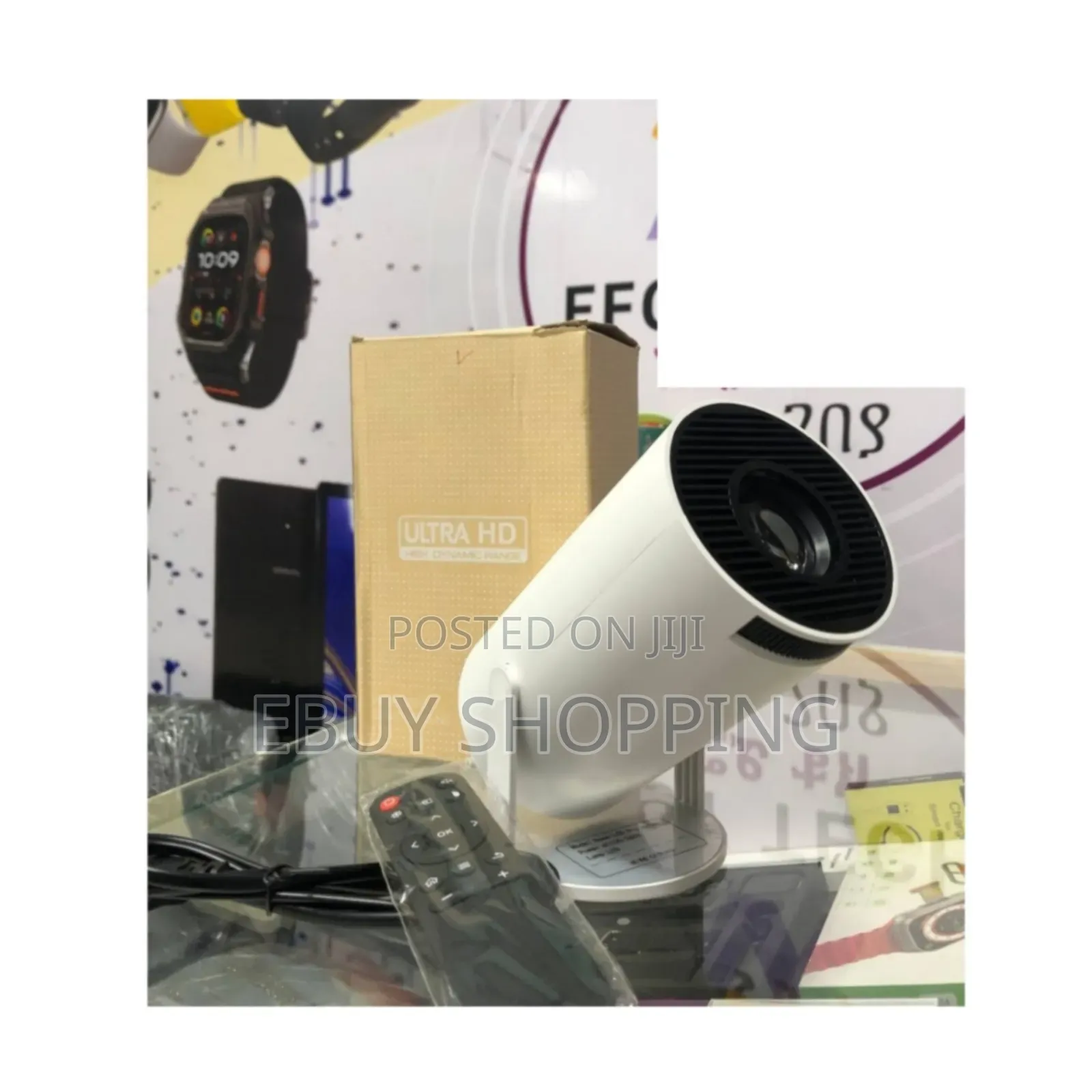 Full Hd Smart Projector – Built-in Speaker,