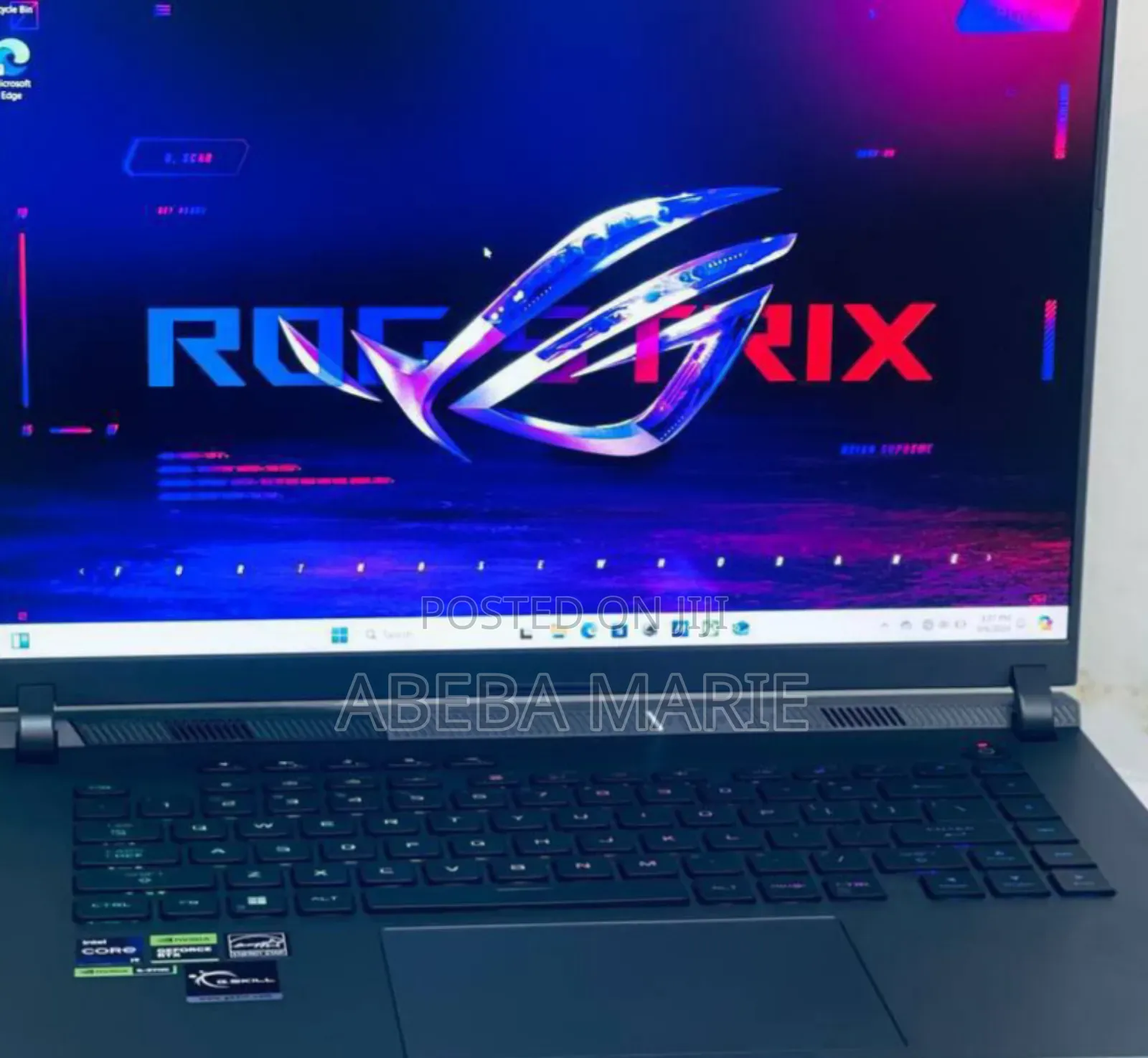 New Laptop Asus ROG Strix G15 32GB Intel Core I9 SSD 1T