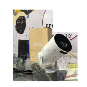 **Android Wifi Projector – 1080p, 140" Screen, Plug Play**