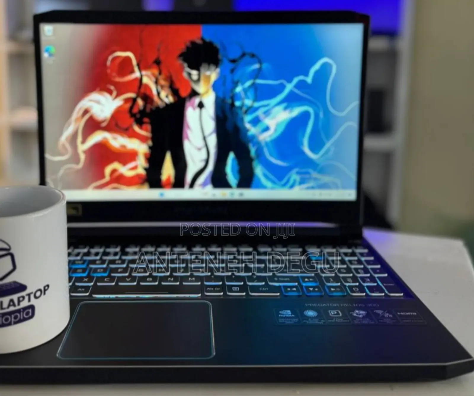 New Laptop Acer Predator Helios 300 16GB Intel Core I7 HDD+SSD 256GB