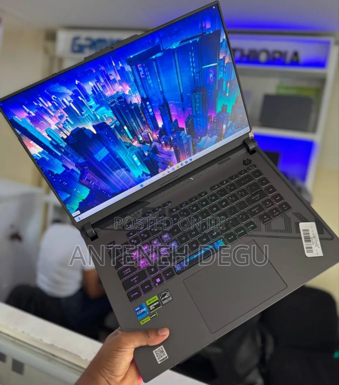 New Laptop Asus ROG Strix G16 G614 32GB Intel Core I7 SSD 1T