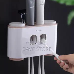 Multi-Function Toothbrush Holder