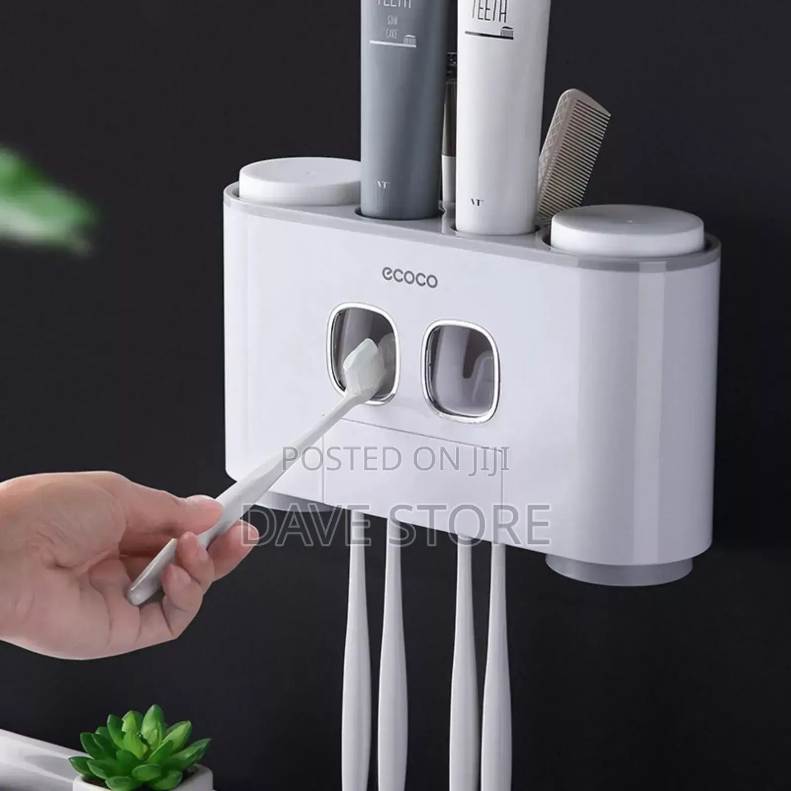 Multi-Function Toothbrush Holder