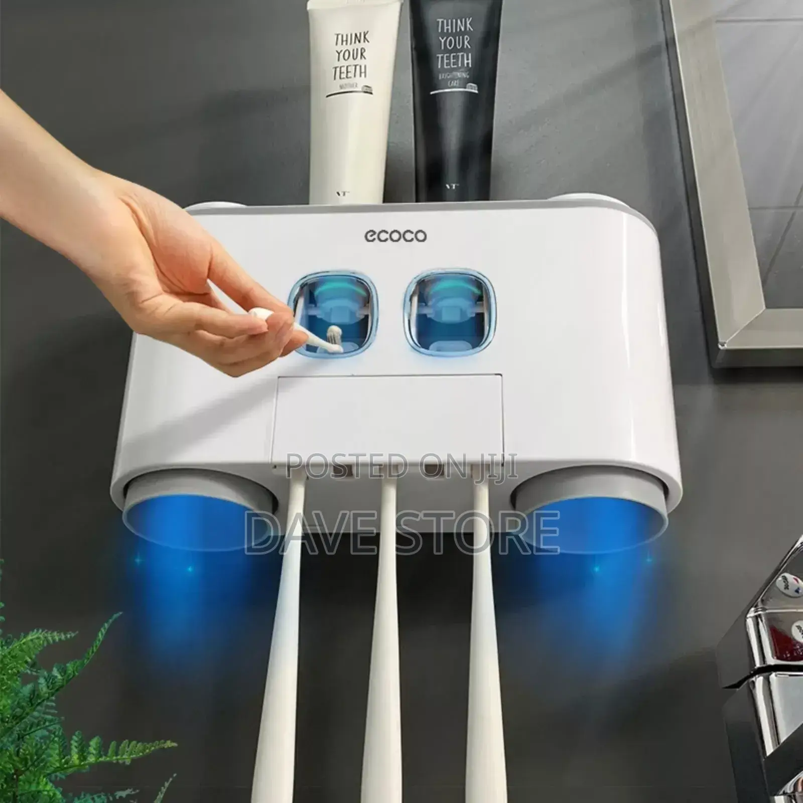 Multi-Function Toothbrush Holder