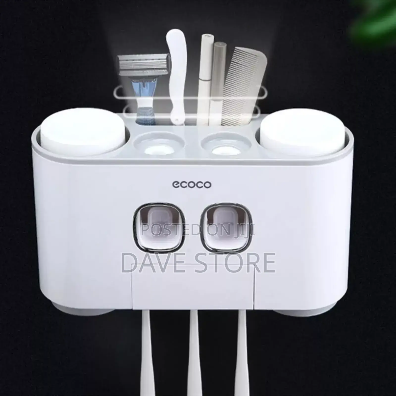 Multi-Function Toothbrush Holder