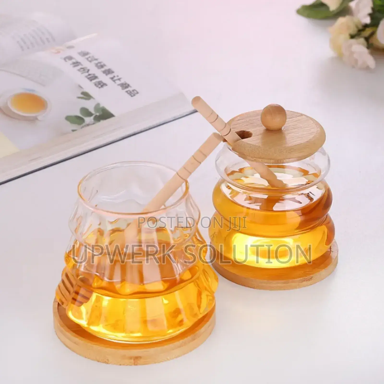 የማር ማቅረቢያ እና ማስቀመጫ