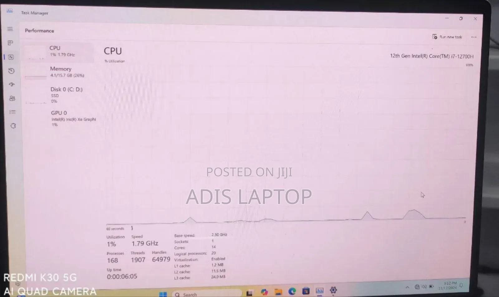 New Laptop HP Pavilion 15 16GB Intel Core I7 SSD 512GB