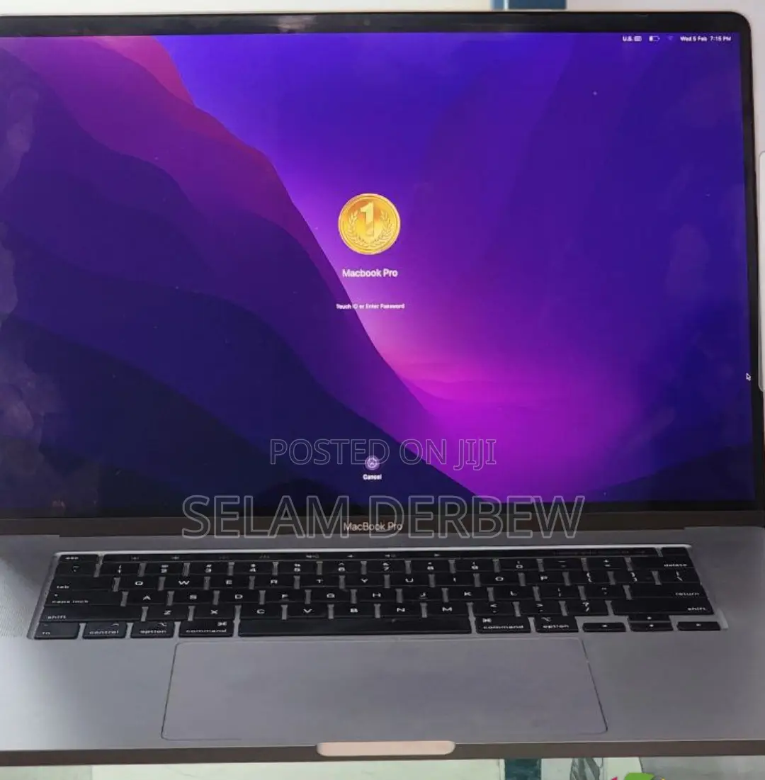 New Laptop Apple MacBook Pro 2019 16GB Intel Core I9 SSD 1T