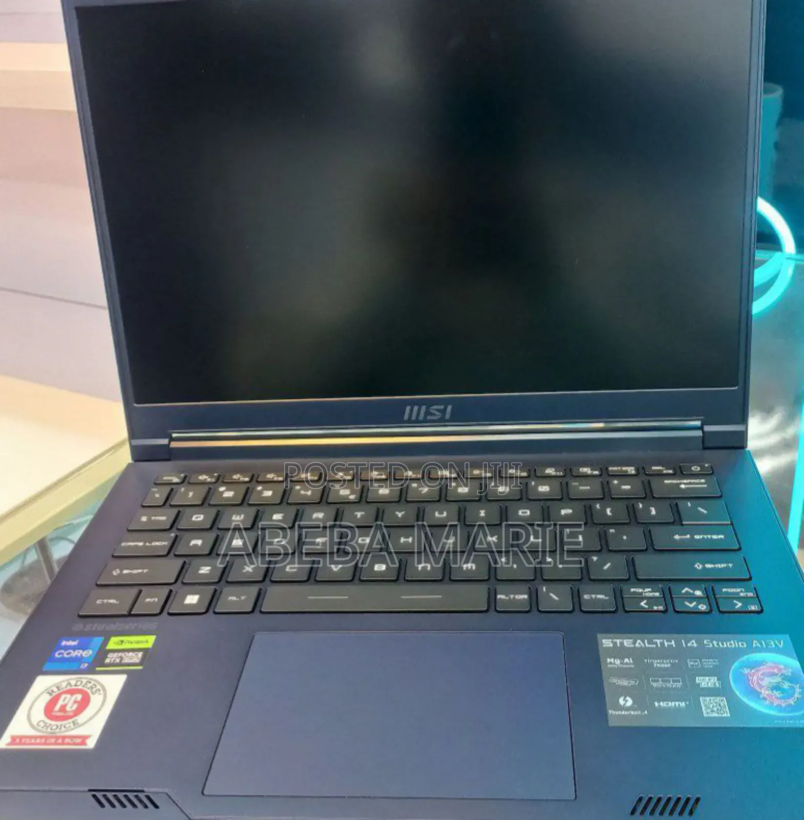 New Laptop MSI 16GB Intel Core I7 SSD 1T