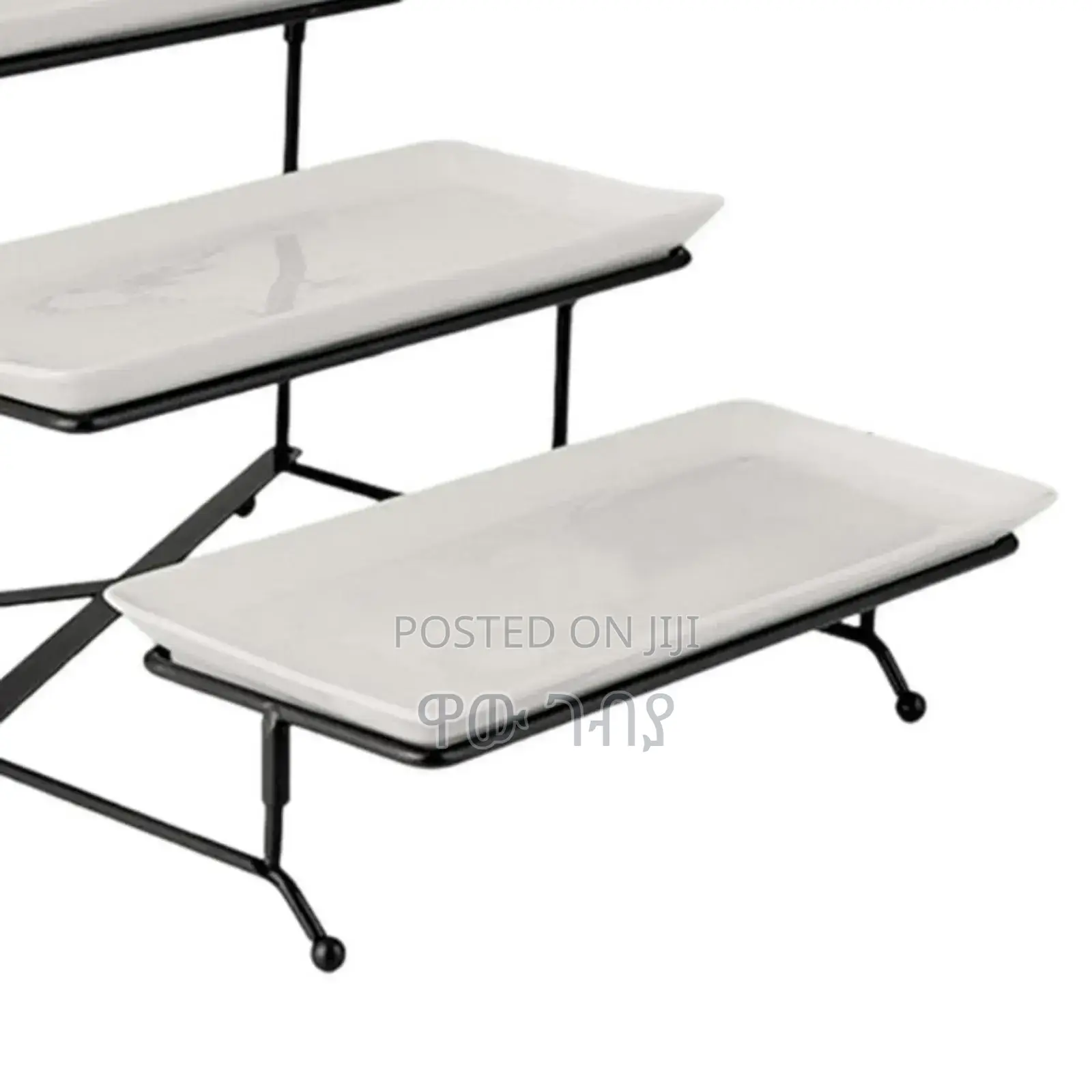 ባለ 3 ደረጃ ለ ተለያዩ ምግቦች ማቅረቢያ