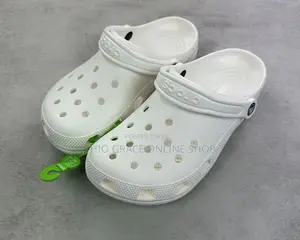 Photo - White Crocs for All Comfort