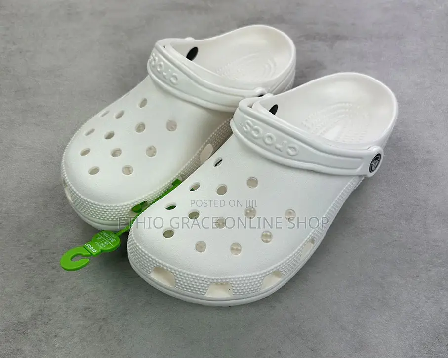 White Crocs for All Comfort