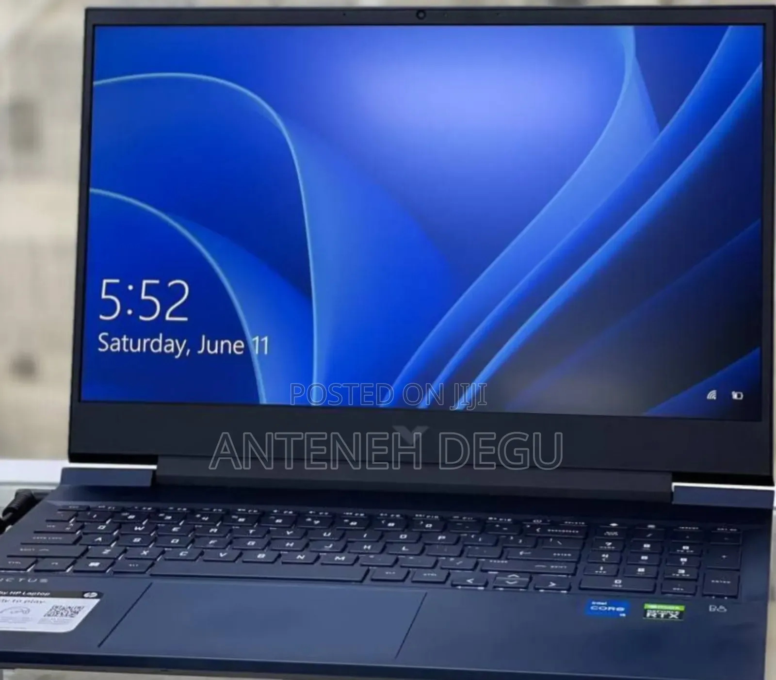 New Laptop HP Victus 16 8GB Intel Core I5 SSD 512GB