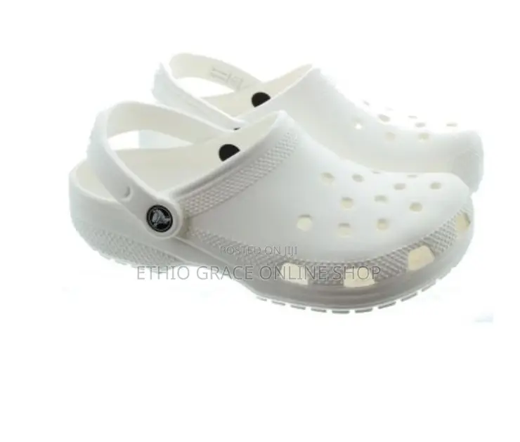 White Crocs for All Comfort