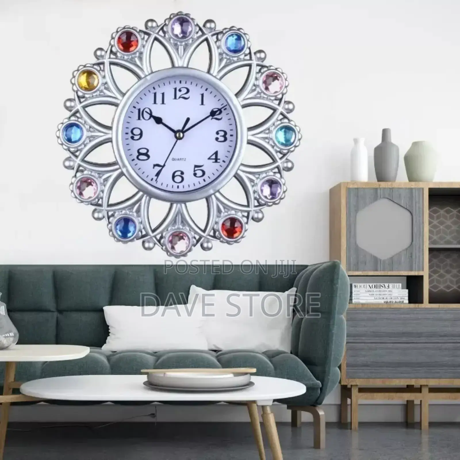 Haishi Quartz የግድግዳ ሰዓት