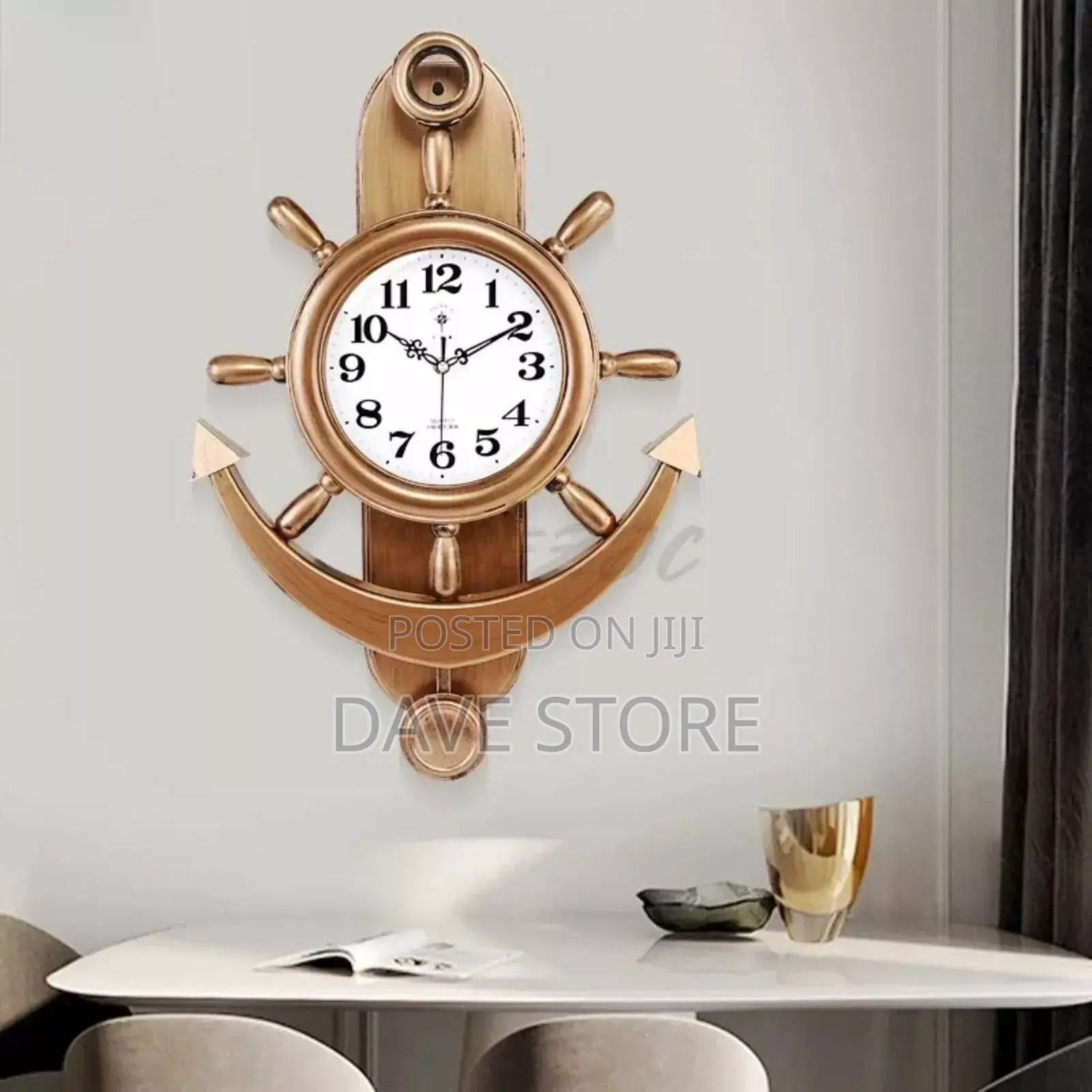 Pendulum Watch "መርከበኛ የግድግዳ ሰዓት"