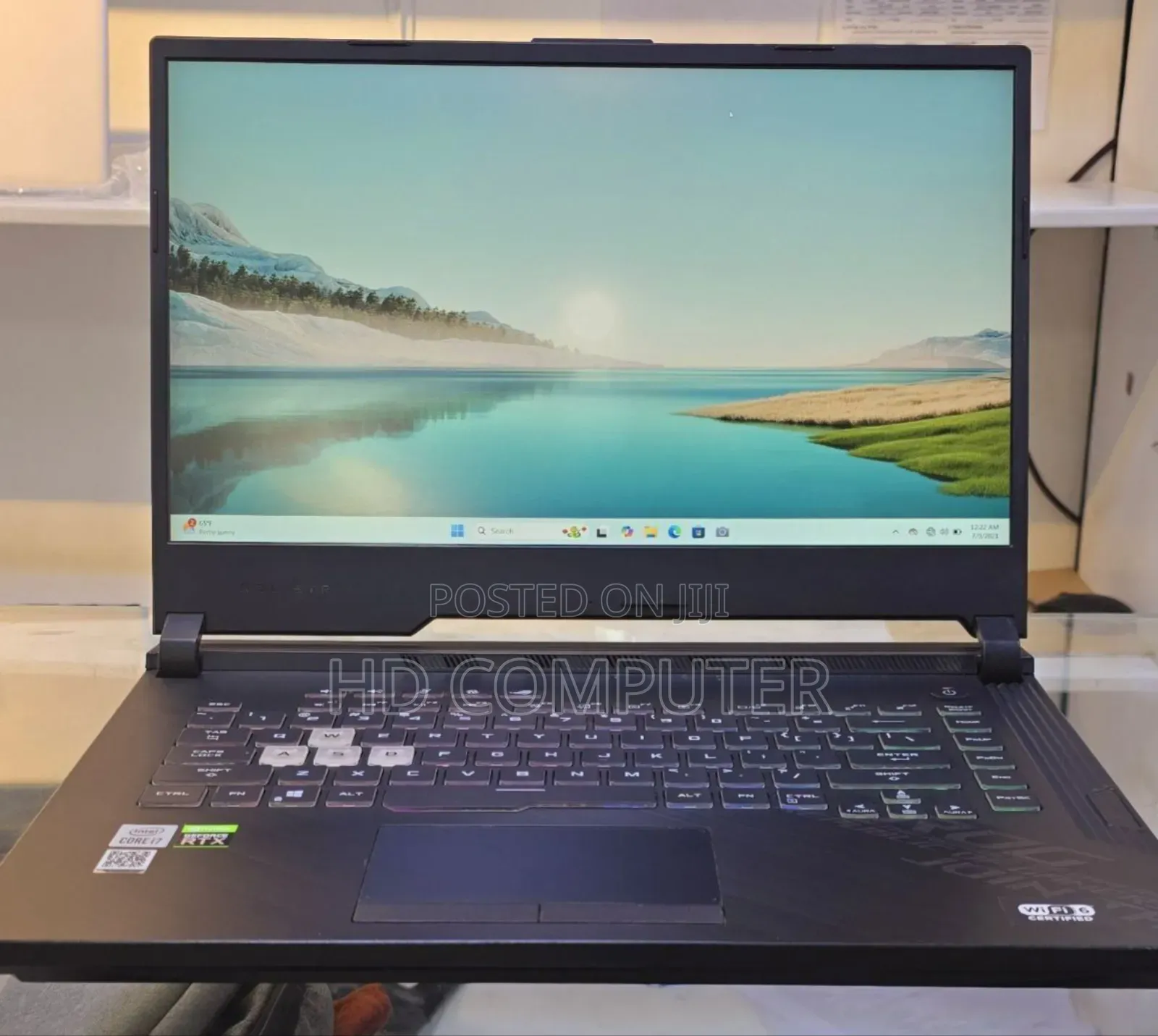 New Laptop Asus ROG Strix G15 16GB Intel Core I7 SSD 1T