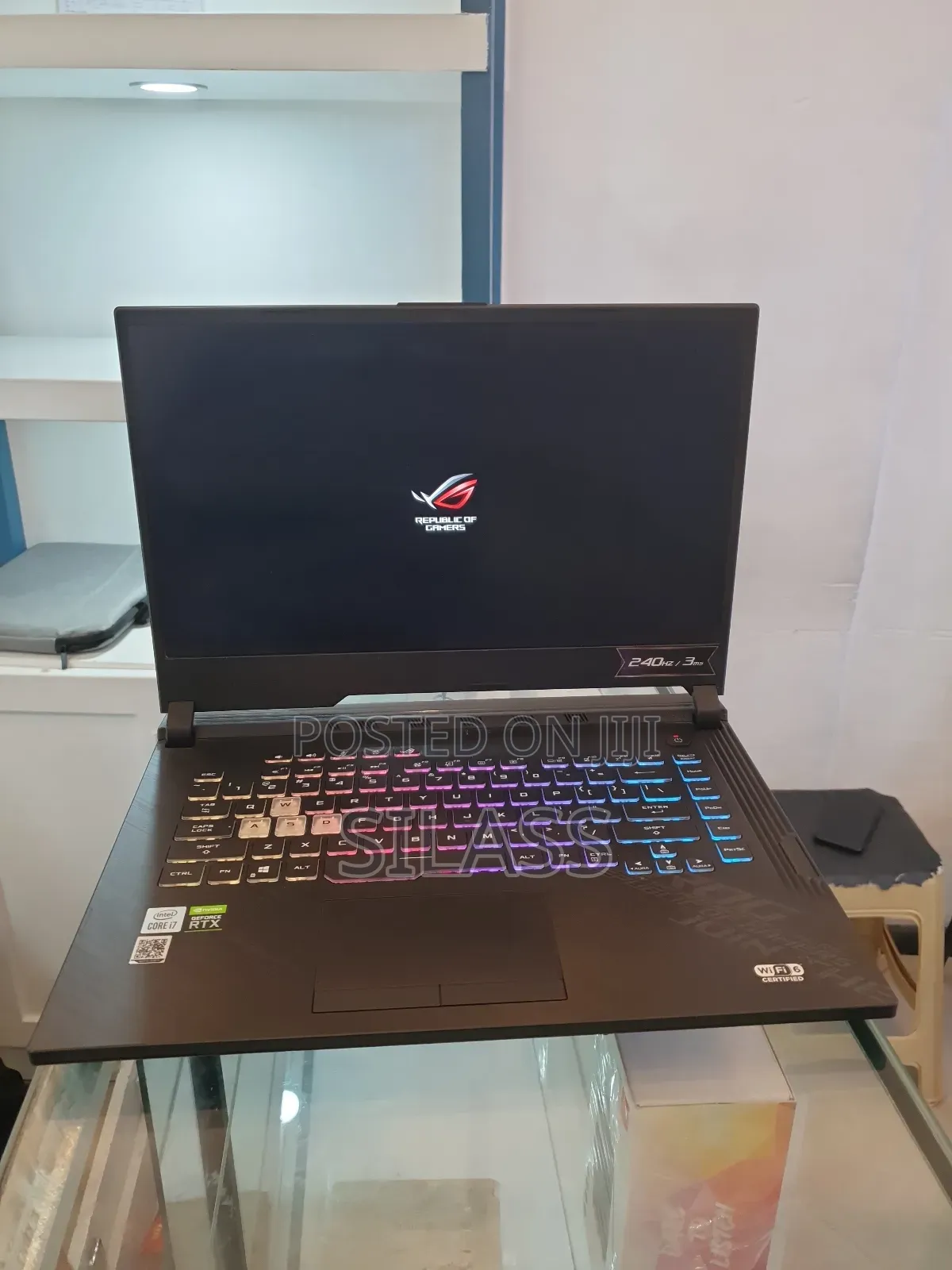 New Laptop Asus ROG Strix G15 16GB Intel Core I7 SSD 1T