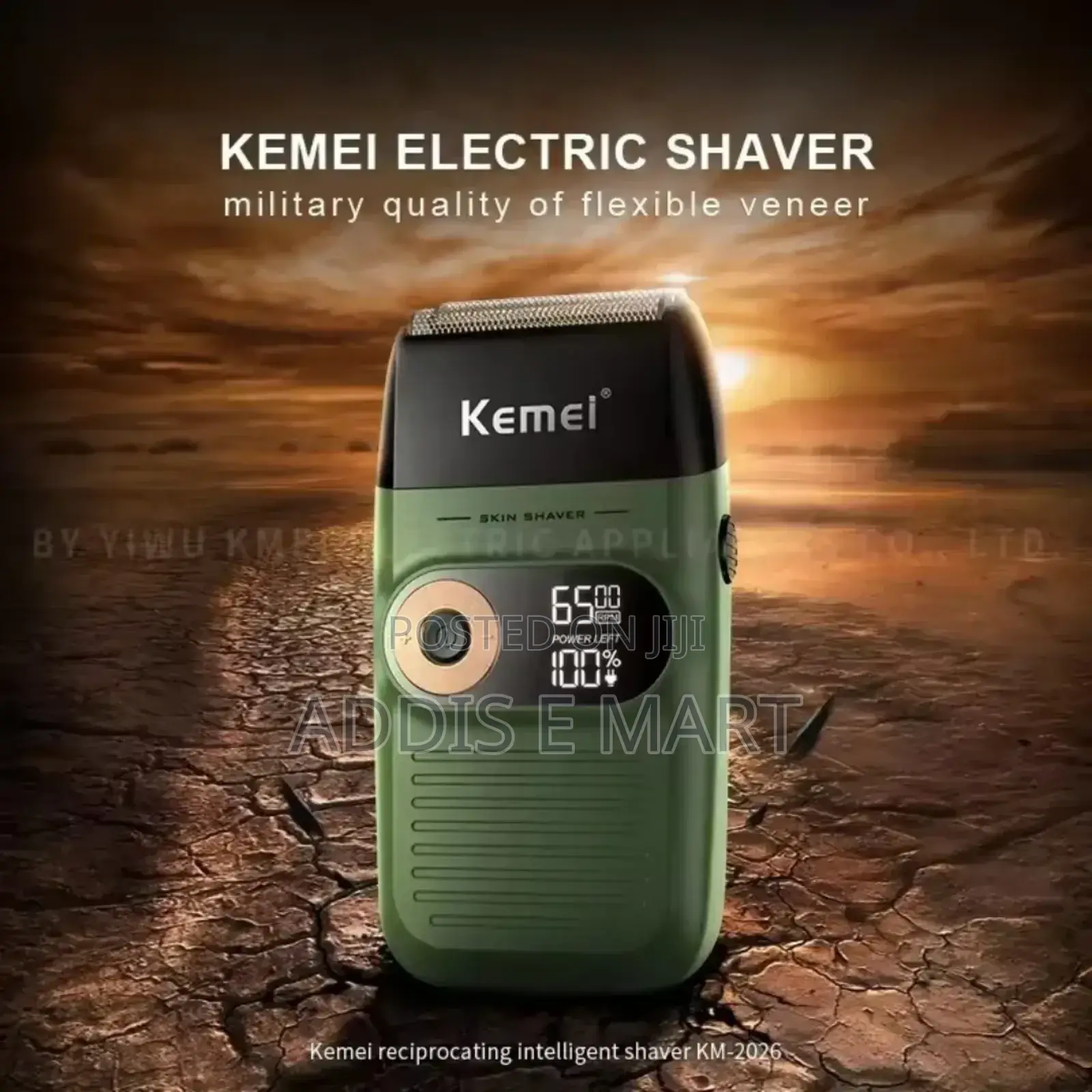 ምቾት የማይነሳ 2in1 Kemei Electric Shaver