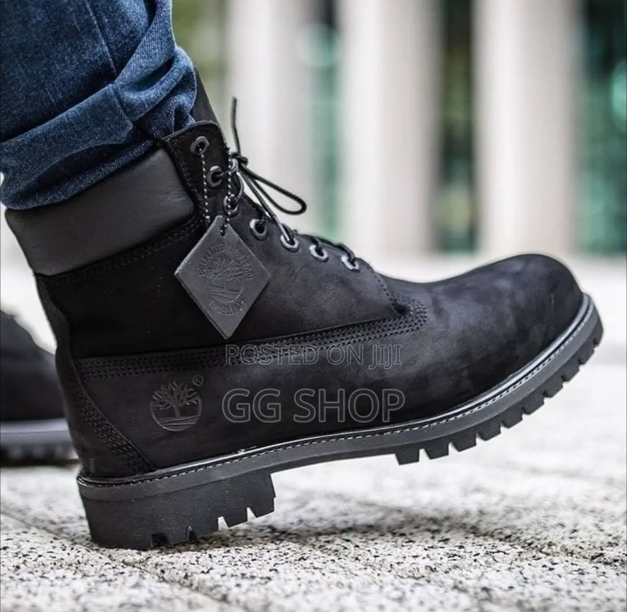 Timberland Premium 6 Inch Boot Black