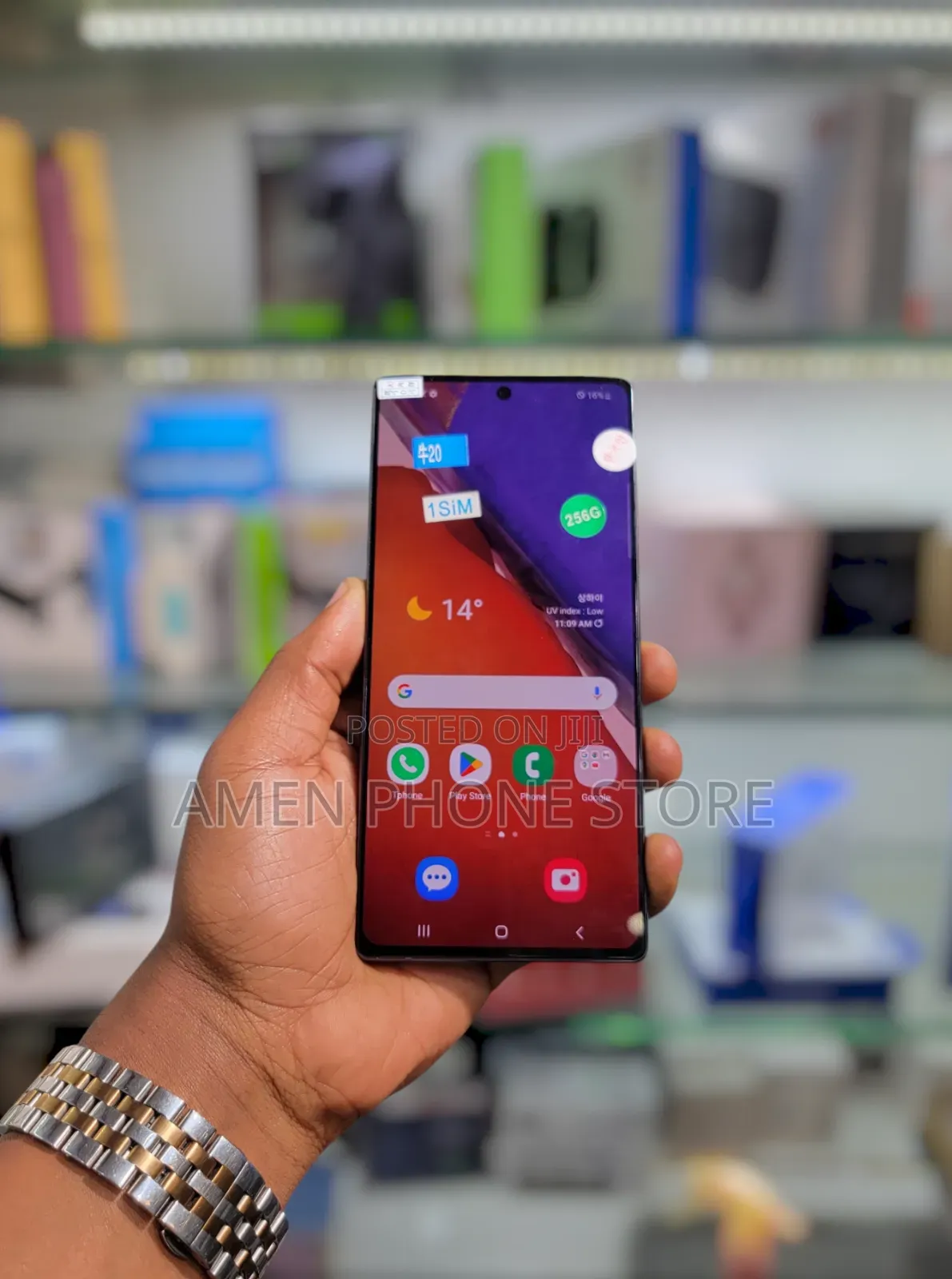 New Samsung Galaxy Note 20 5G 256 GB Blue