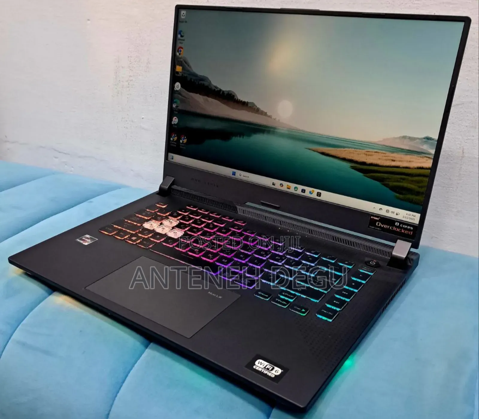 New Laptop Asus ROG Strix G15 16GB AMD Ryzen 9 SSD 512GB