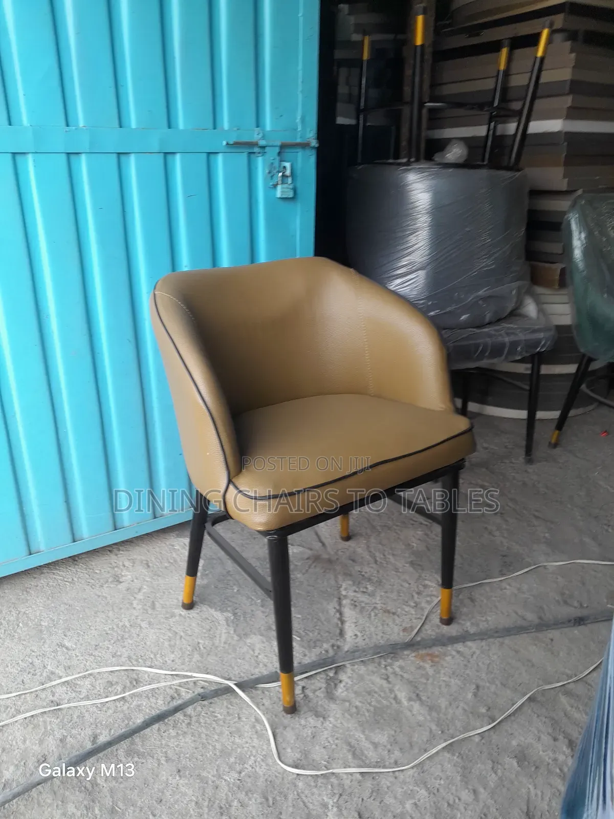 Dining Metal Legs With Leather Chairs Hotel Restaurant