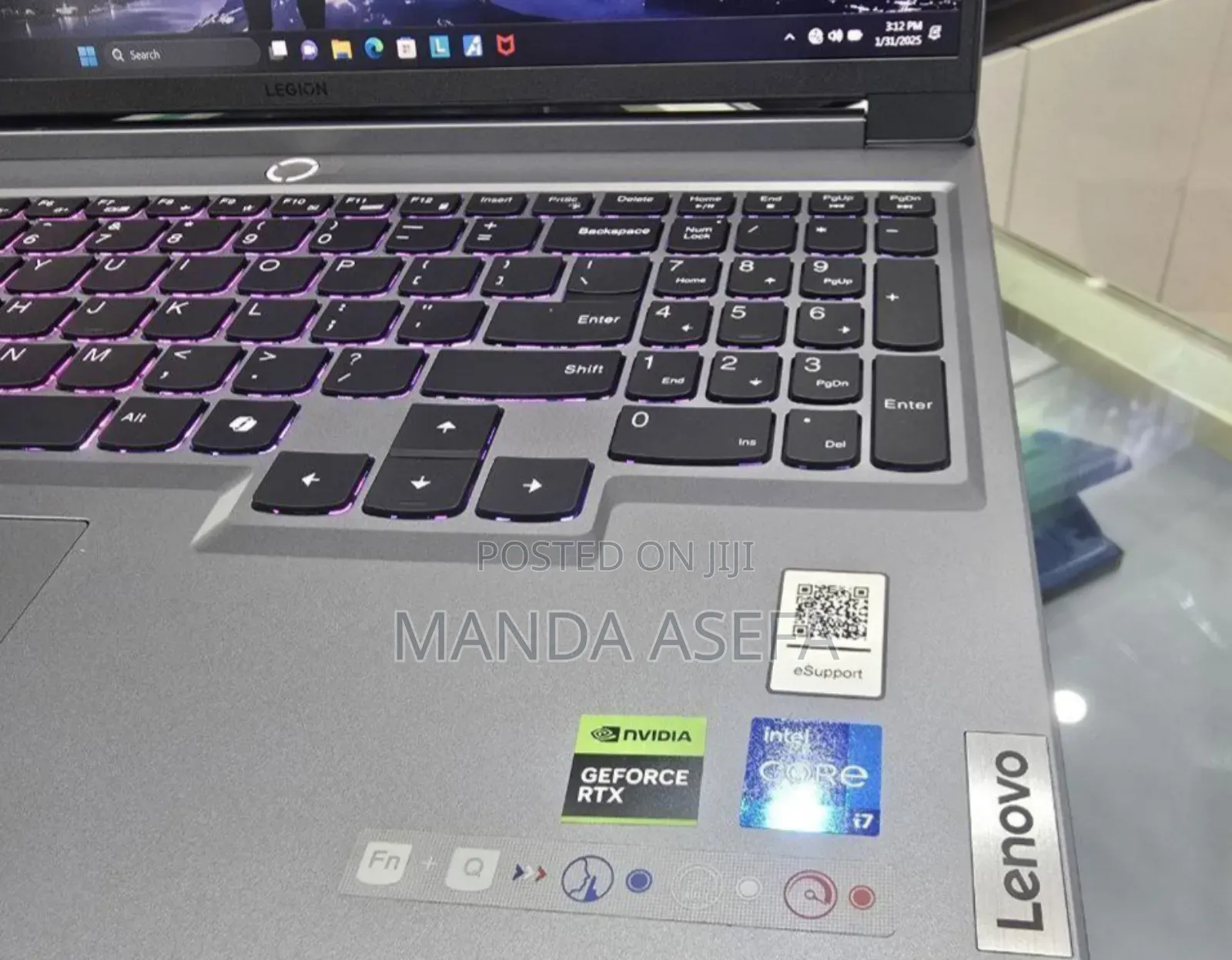 New Laptop Lenovo Legion 5 16GB Intel Core I7 SSD 1T