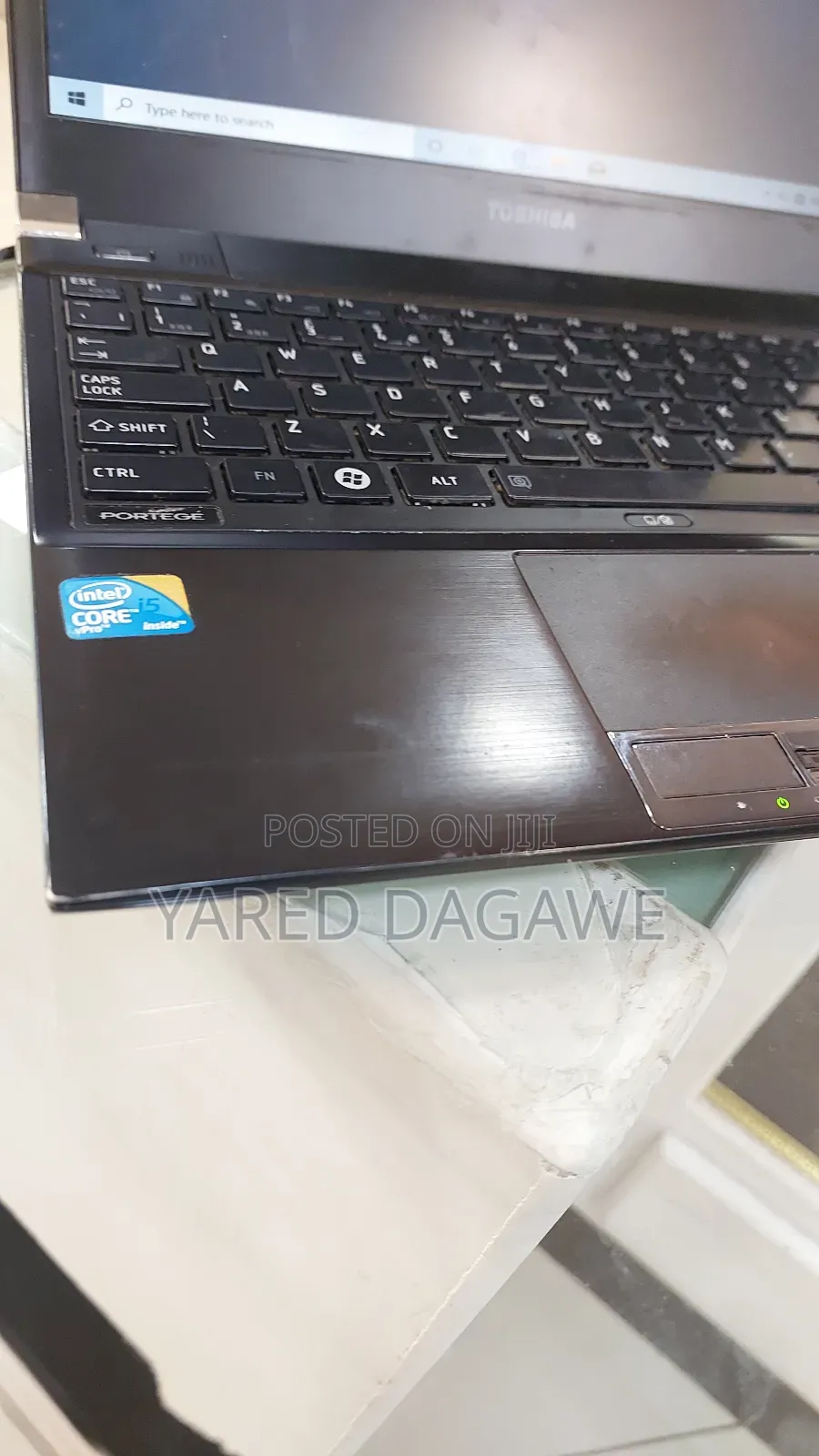 New Laptop Toshiba 8GB Intel Core I5 SSD 256GB