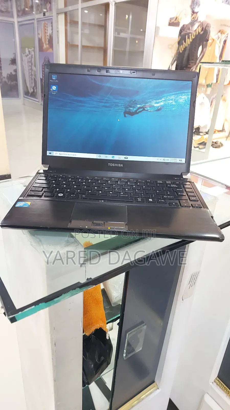 New Laptop Toshiba 8GB Intel Core I5 SSD 256GB