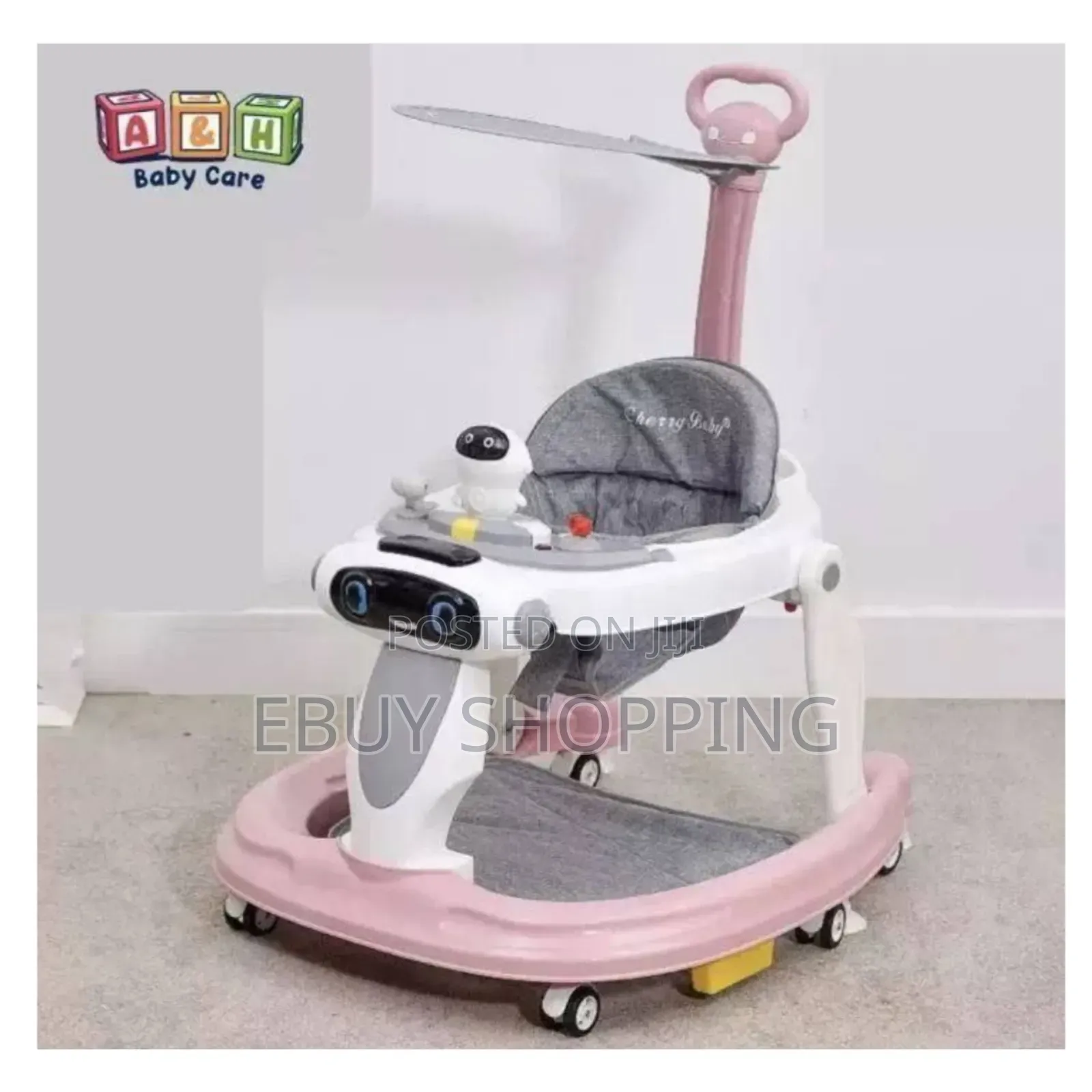 ፀሃይ መከላከያ ሽፋን ያለው Baby Walkers 
 ጄሬሎ