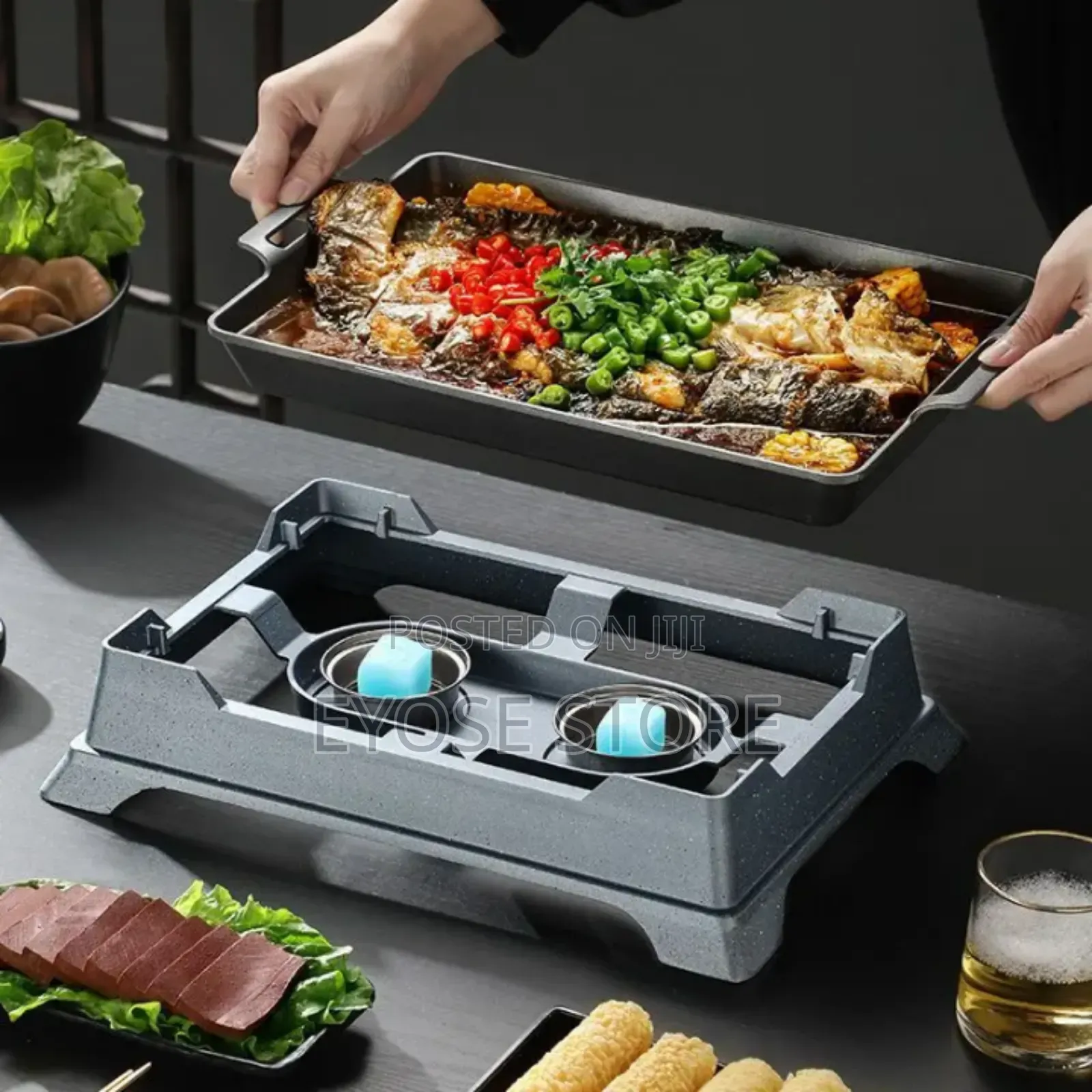 100% ኦርጂናል የጥብስ ማቅረቢያ