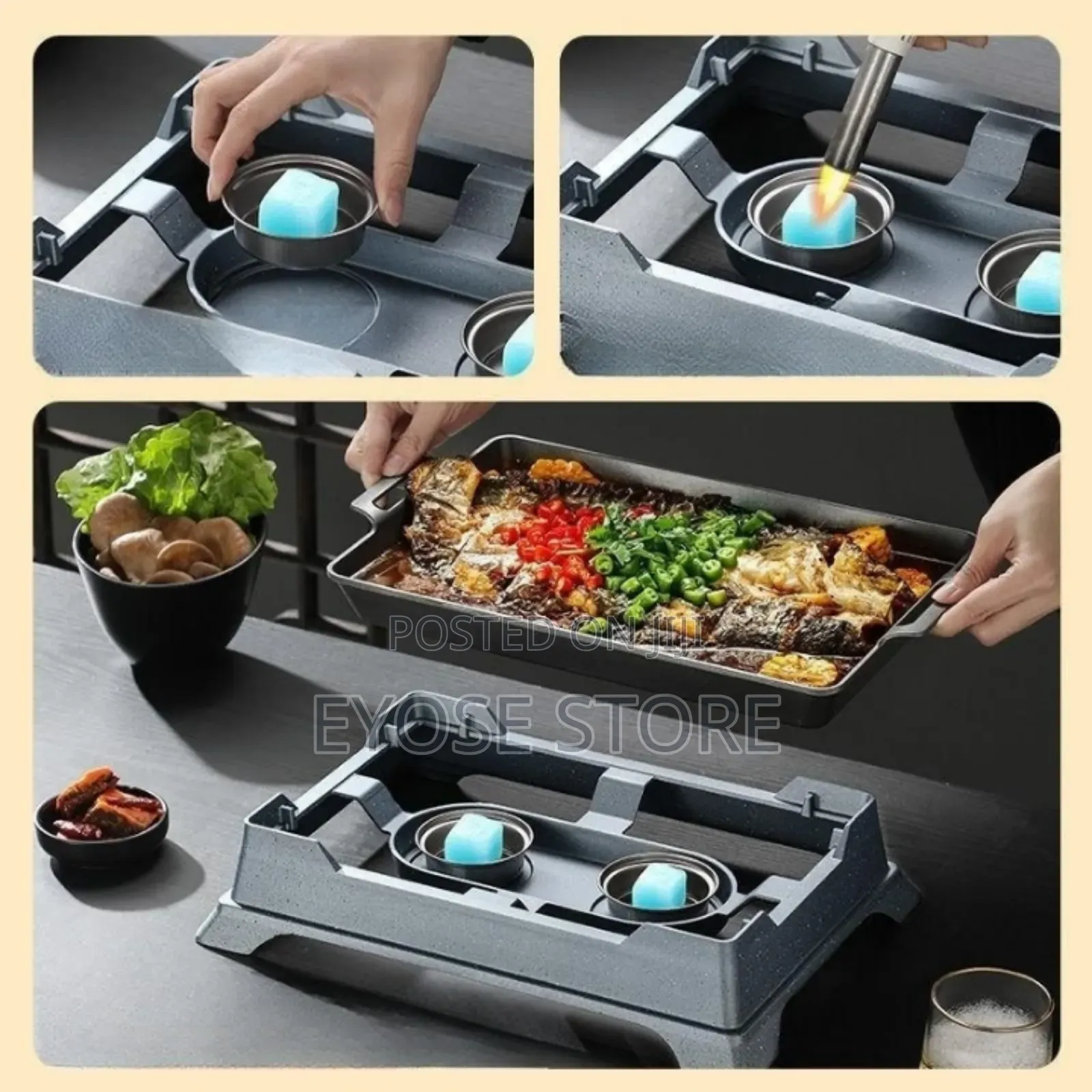 100% ኦርጂናል የጥብስ ማቅረቢያ