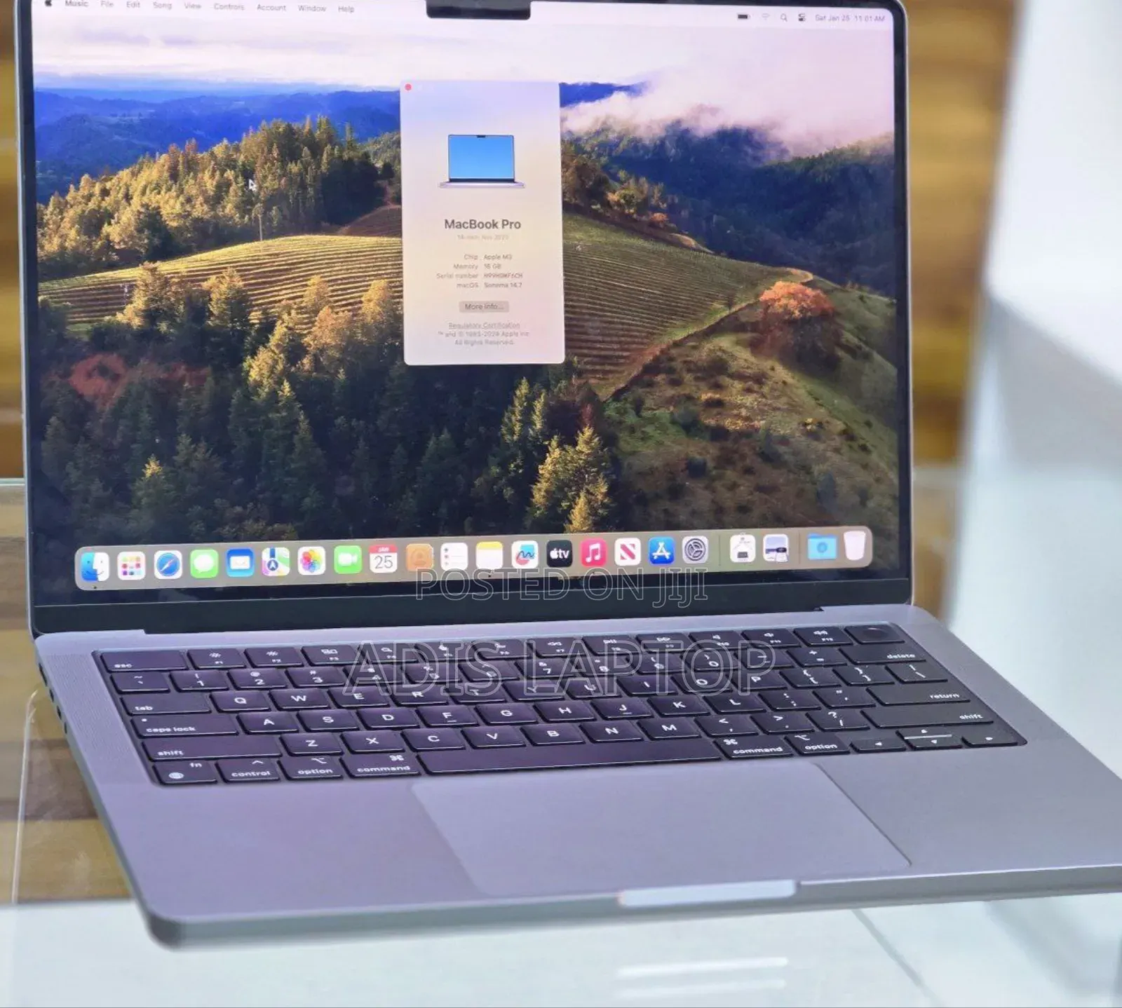 New Apple MacBook Pro 2023 M3 14-Inch 16GB Apple M3 Pro SSD 512GB