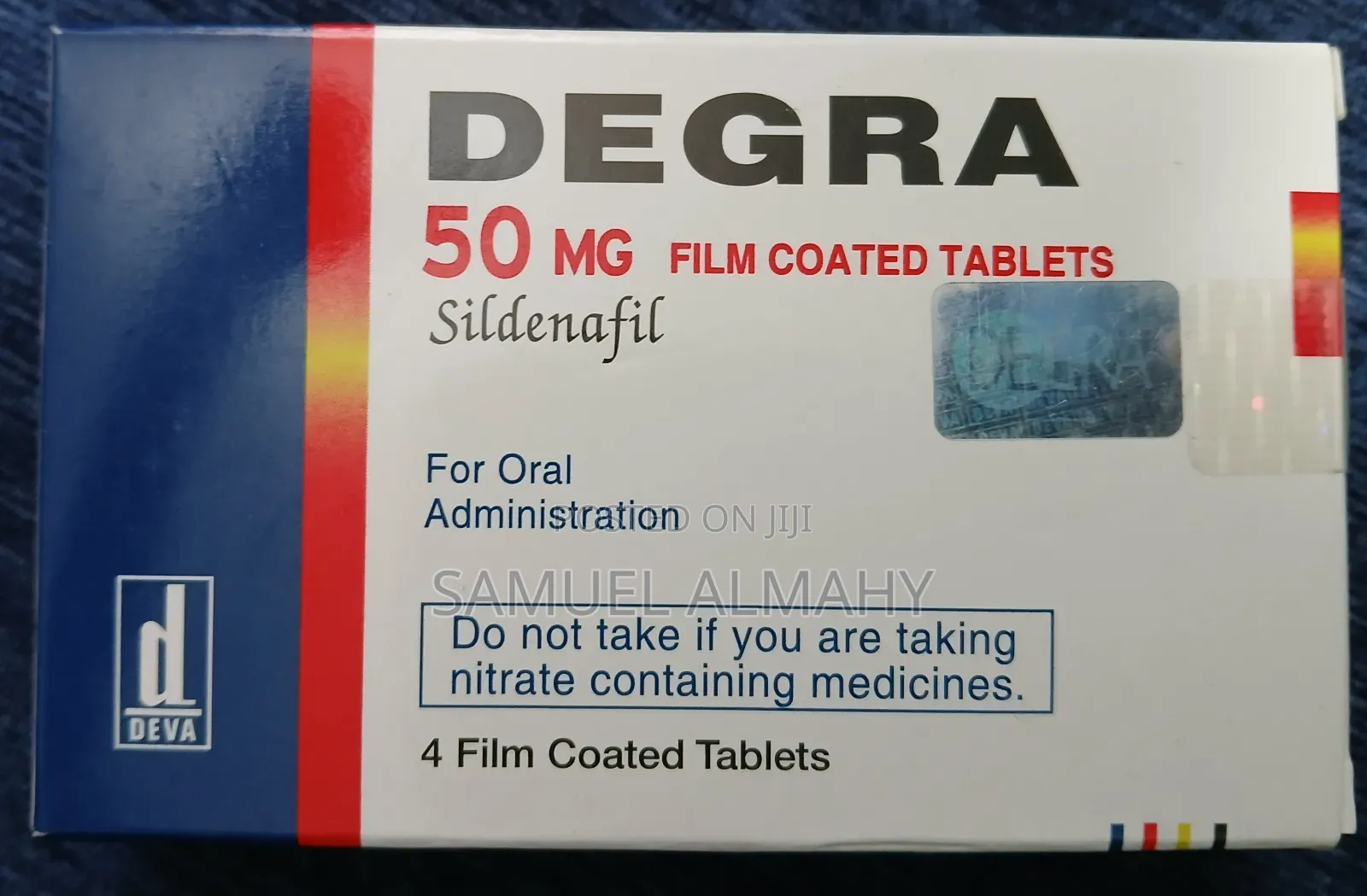Degra Sildenafil 50mg(Viagra Sildenafil)