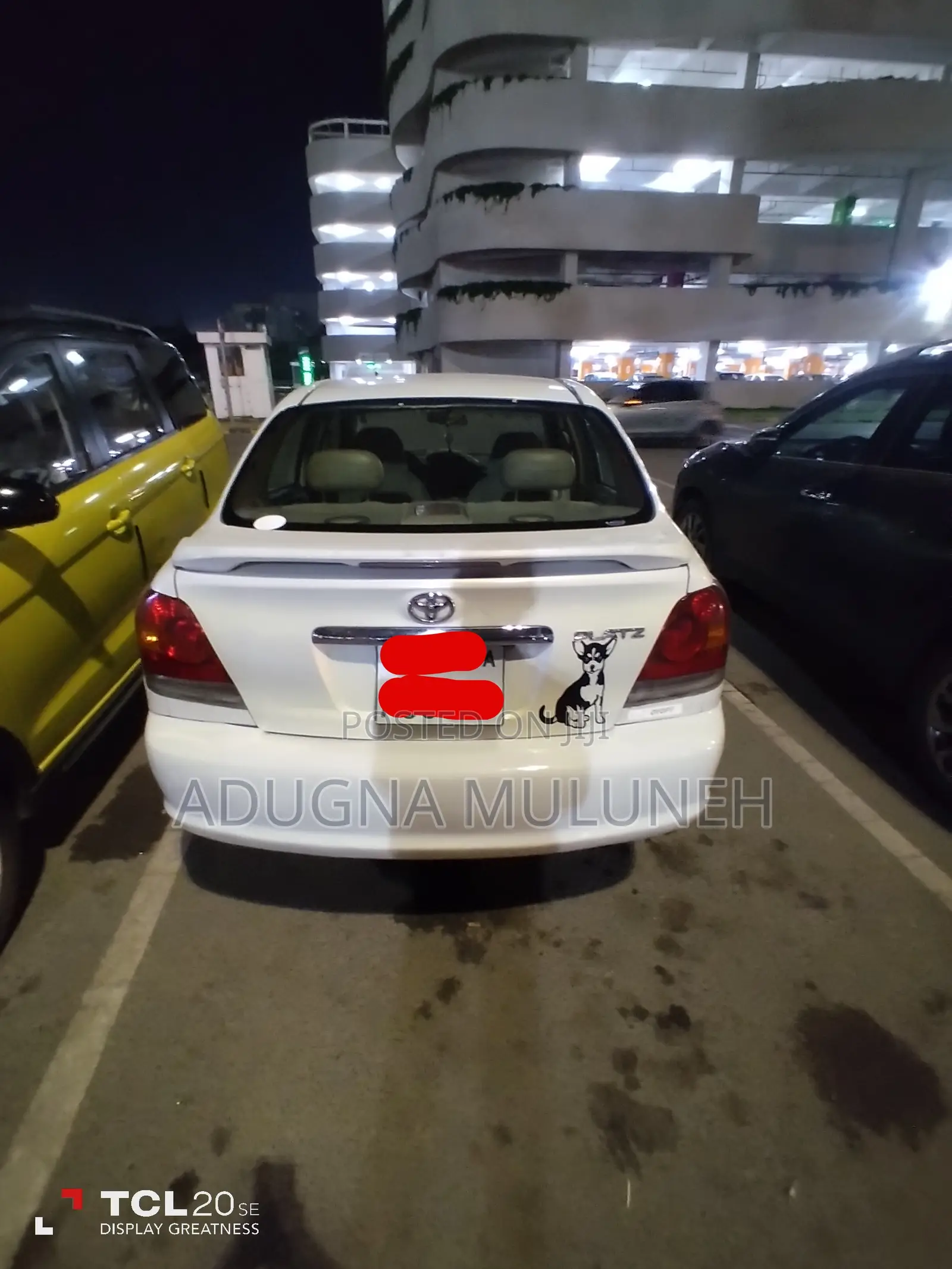 Toyota Platz 2002 White