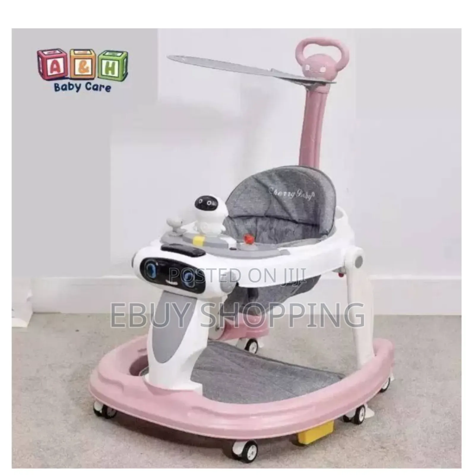 Zaza ጎማ ያለው ለማንቀሳቀስ የሚመች Baby Walkers
