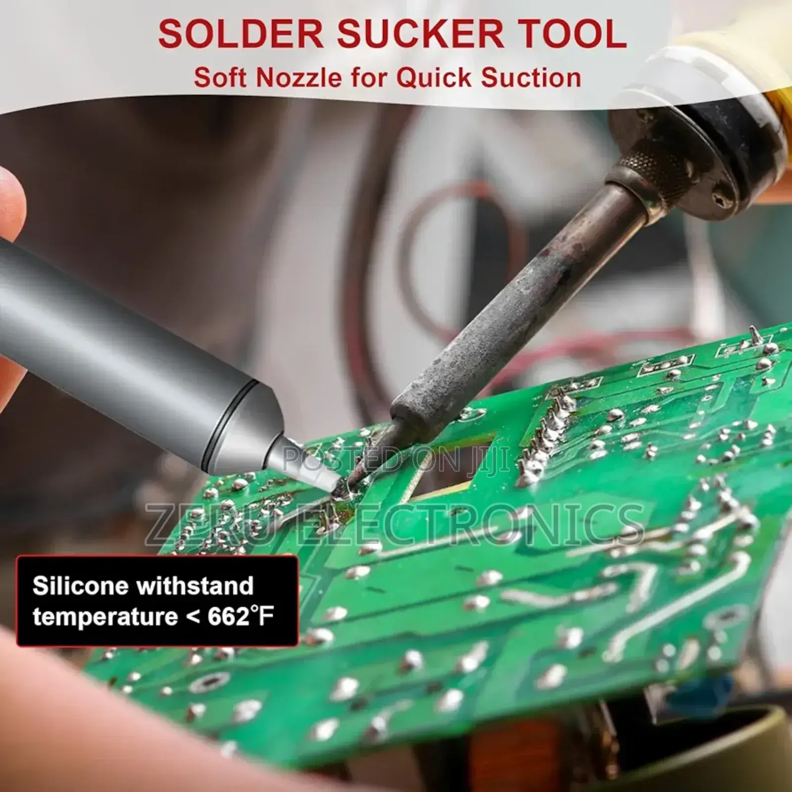 Aluminum Desoldering Pump