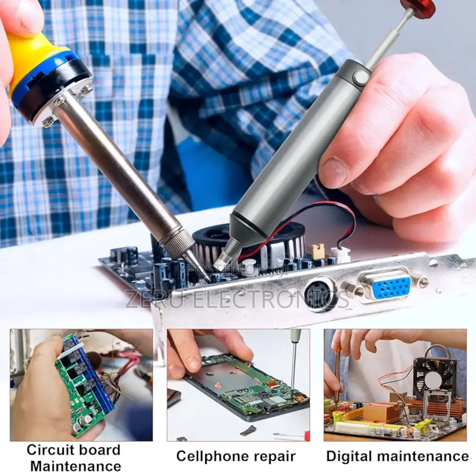Aluminum Desoldering Pump