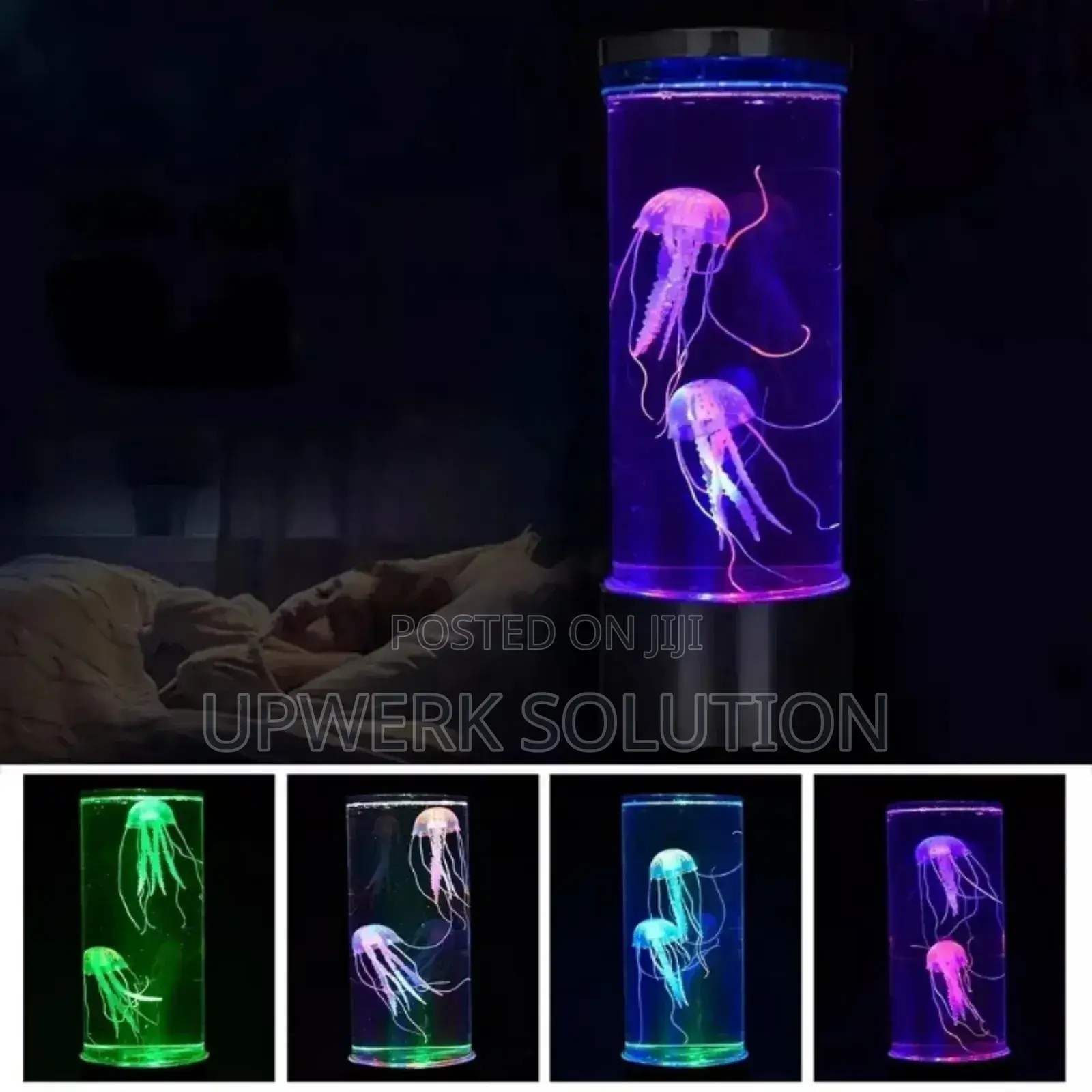  Jelly Fish Led Lamp Light