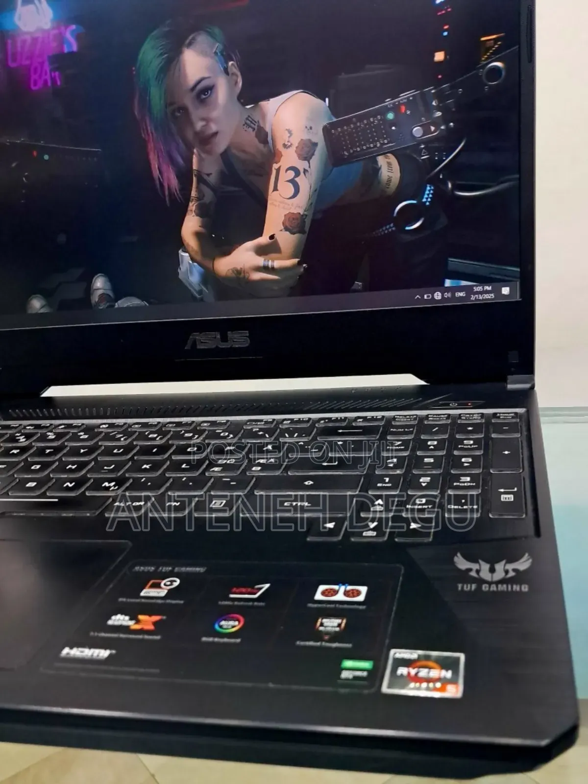 New Laptop Asus TUF Gaming A15 16GB AMD Ryzen 5 SSD 512GB