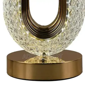 USB Charging LED Crystal Table Lamp