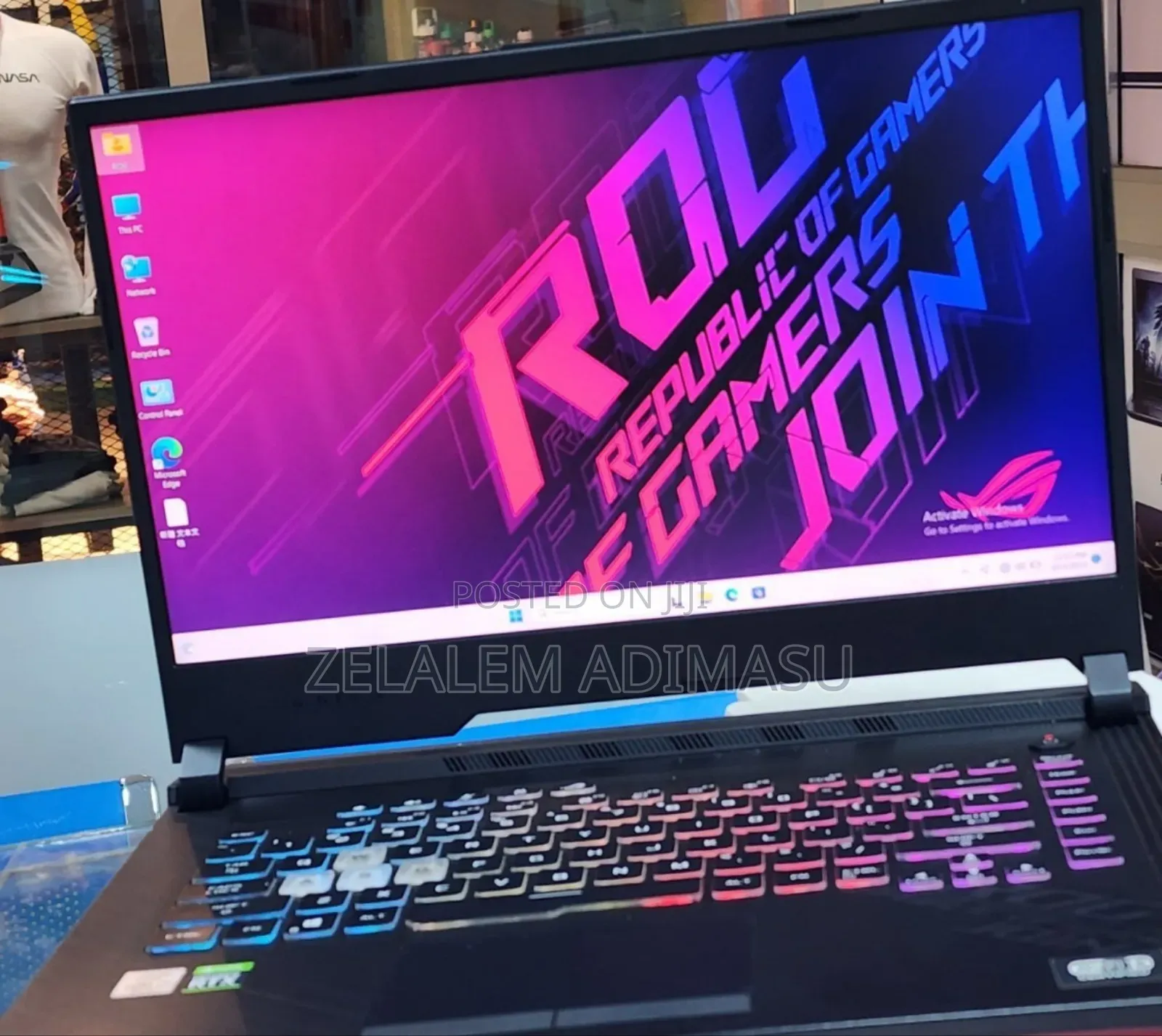 New Laptop Asus ROG Strix G15 16GB Intel Core I7 SSD 512GB