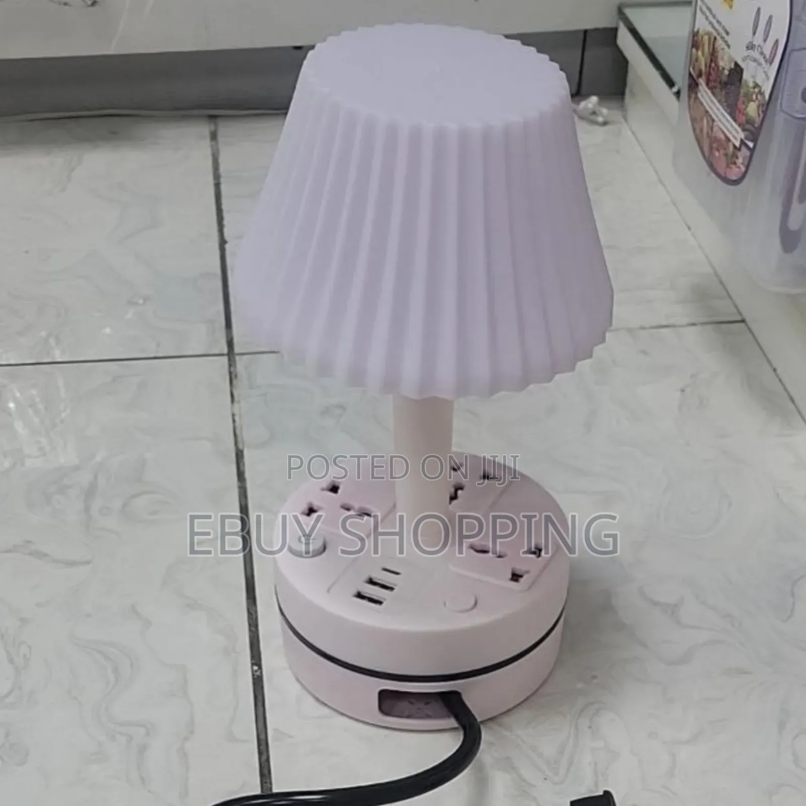 Space-Saving All-in-One Lamp Charging Station for Your Desk