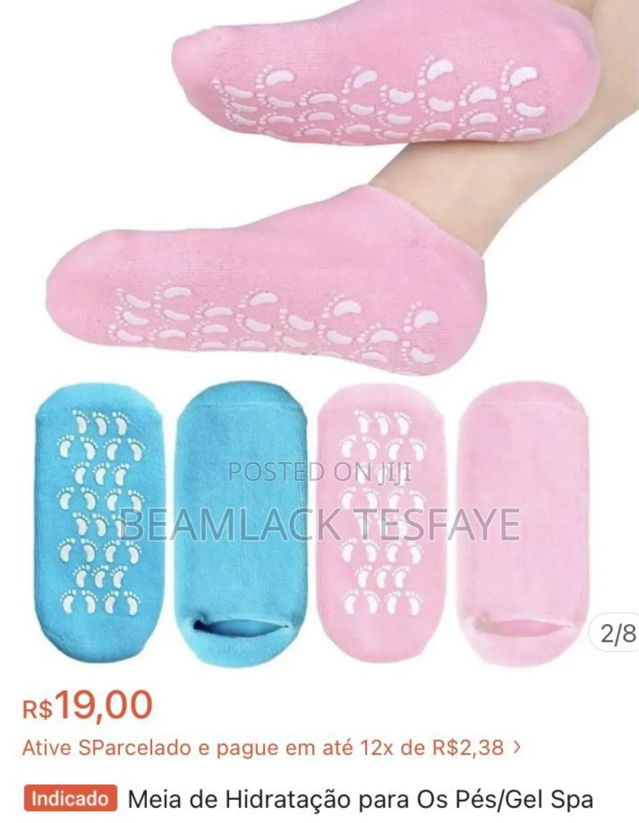 Spa Gel Socks