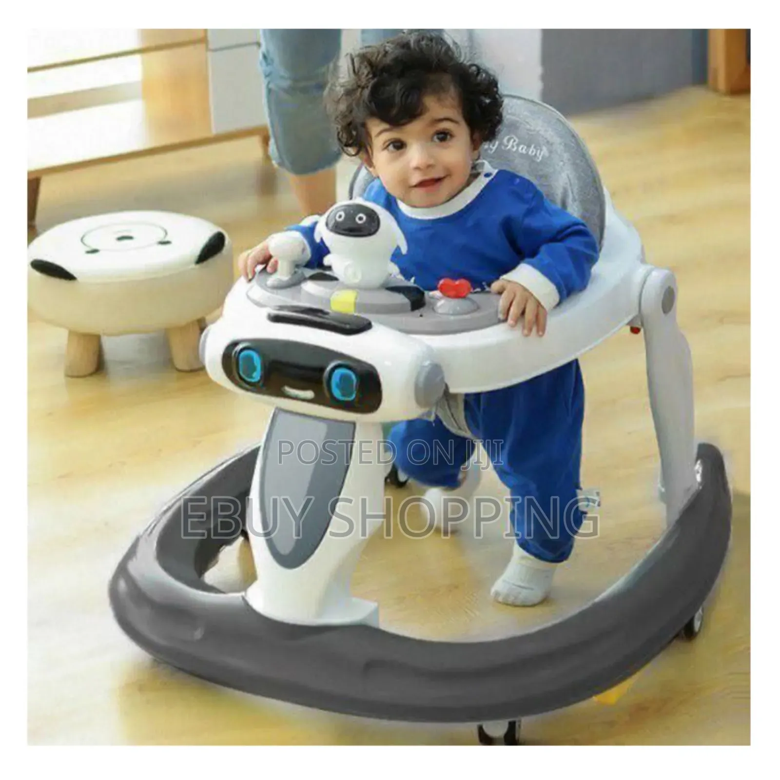 QQQQ ፀሃይ መከላከያ ሽፋን ያለው Baby Walkers