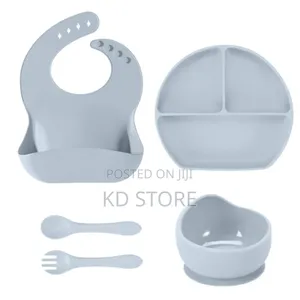 4 Pieces Silicone Meal Set