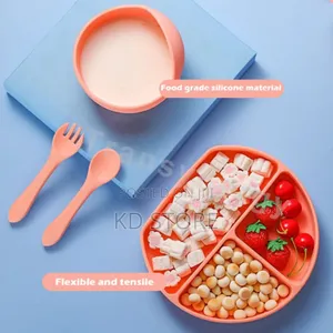 4 Pieces Silicone Meal Set