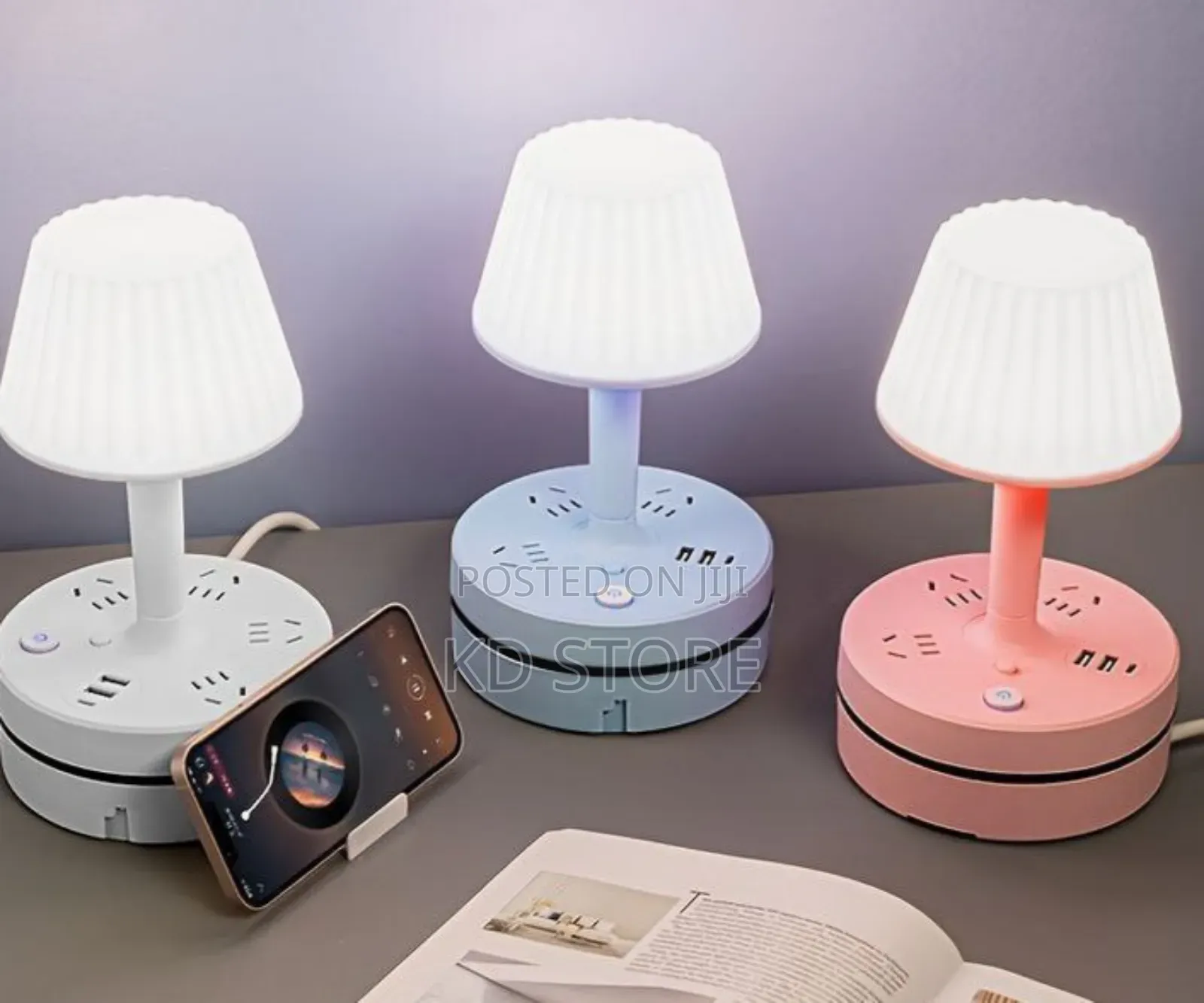 All in One Table Lamp Socket